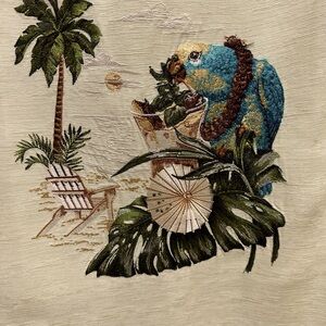 Caribbean silk shirt like new, only worn a couple of times